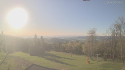 Horní část sjezdovek