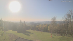 Horní část sjezdovek