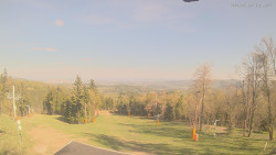 Horní část sjezdovek