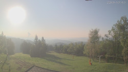 Horní část sjezdovek