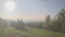 Horní část sjezdovek