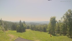 Horní část sjezdovek