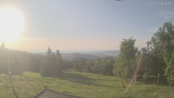 Horní část sjezdovek