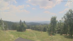Horní část sjezdovek