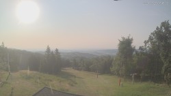 Oberer Teil der Skipisten