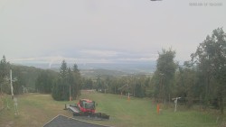 Upper part of the ski slopes