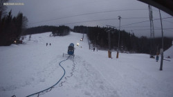 Sjezdovka K Snowparku