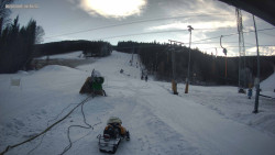 Sjezdovka K Snowparku