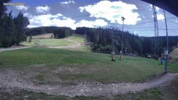 Ski slope to the Snowpark