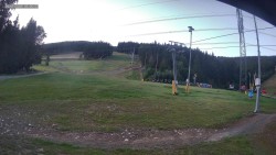 Ski slope to the Snowpark