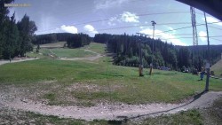 Ski slope to the Snowpark