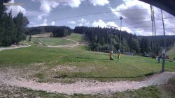 Ski slope to the Snowpark