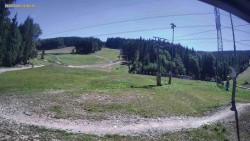 Trasa zjazdowa do snowparku