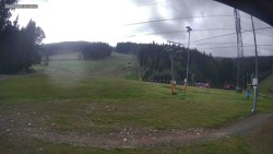 Trasa zjazdowa do snowparku