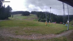 Ski slope to the Snowpark