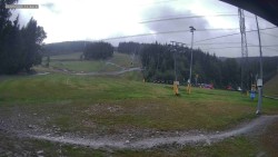 Trasa zjazdowa do snowparku