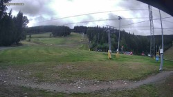 Trasa zjazdowa do snowparku