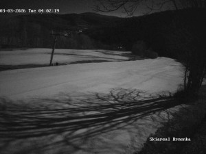 Resort a skiareál Brněnka - Sjezdovka, Vernířovice - 3.3.2026 v 04:15 Resort a skiareál Brněnka - Sjezdovka, Vernířovice - 3.3.2026 v 04:15