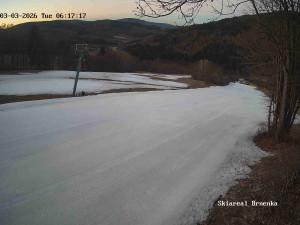 Resort a skiareál Brněnka - Sjezdovka, Vernířovice - 3.3.2026 v 06:30 Resort a skiareál Brněnka - Sjezdovka, Vernířovice - 3.3.2026 v 06:30