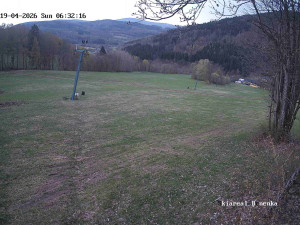 Resort a skiareál Brněnka - Sjezdovka, Vernířovice - 19.4.2026 v 07:45 Resort a skiareál Brněnka - Sjezdovka, Vernířovice - 19.4.2026 v 07:45