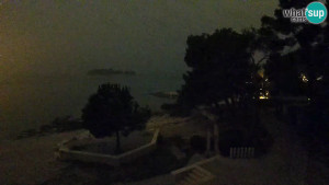 Město Rovinj - Pláž Borik - 1.3.2026 v 02:15 Město Rovinj - Pláž Borik - 1.3.2026 v 02:15