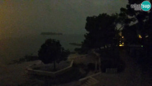 Město Rovinj - Pláž Borik - 1.3.2026 v 03:00 Město Rovinj - Pláž Borik - 1.3.2026 v 03:00