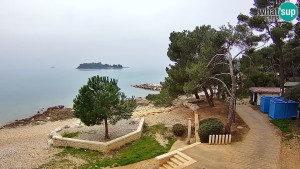 Město Rovinj - Pláž Borik - 1.3.2026 v 12:15 Město Rovinj - Pláž Borik - 1.3.2026 v 12:15