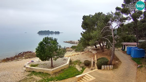 Město Rovinj - Pláž Borik - 1.3.2026 v 13:15 Město Rovinj - Pláž Borik - 1.3.2026 v 13:15