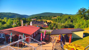 Sjezdovka skiareálu Hlubočky