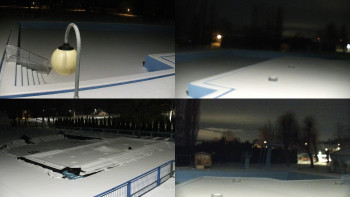 Areál koupaliště Hulín - sdružené snímky