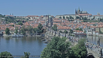 Pražský hrad, Karlův most, Vltava