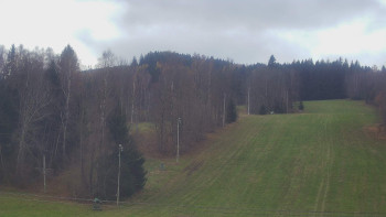 Dojezd hlavní sjezdovky