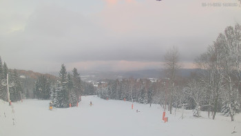 Horní část sjezdovek