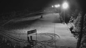 Kamera u nástupu na vlek svah A