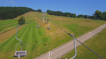 Lanovka - pohled nahoru