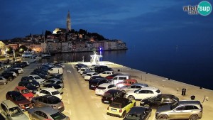 Town of Rovinj - Old Town, Church of St. Euphemia - 18.6.2026 v 04:45 Town of Rovinj - Old Town, Church of St. Euphemia - 18.6.2026 v 04:45