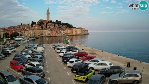 Town of Rovinj - Old Town, Church of St. Euphemia - 18.6.2026 v 06:45 Town of Rovinj - Old Town, Church of St. Euphemia - 18.6.2026 v 06:45