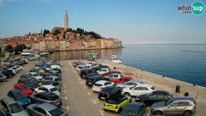 Town of Rovinj - Old Town, Church of St. Euphemia - 18.6.2026 v 07:45 Town of Rovinj - Old Town, Church of St. Euphemia - 18.6.2026 v 07:45