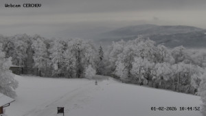 Čerchov - Rozhledna, Panorama - 1.2.2026 v 10:45
