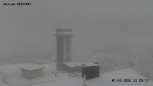 Čerchov - Rozhledna, Panorama - 1.2.2026 v 11:30