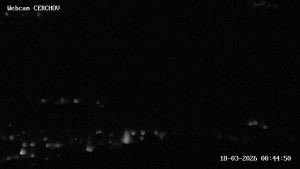 Čerchov - Rozhledna, Panorama - 18.3.2026 v 00:45