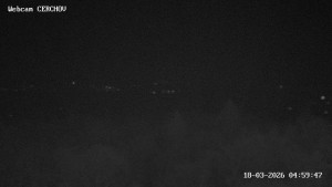 Čerchov - Rozhledna, Panorama - 18.3.2026 v 05:00