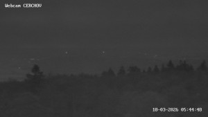 Čerchov - Rozhledna, Panorama - 18.3.2026 v 05:45