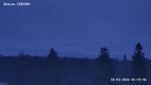 Čerchov - Rozhledna, Panorama - 18.3.2026 v 06:00