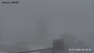 Čerchov - Rozhledna, Panorama - 18.3.2026 v 07:00