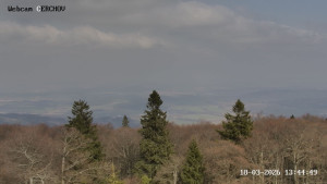 Čerchov - Rozhledna, Panorama - 18.3.2026 v 13:45