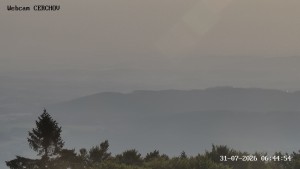 Čerchov - Rozhledna, Panorama - 31.7.2026 v 06:45