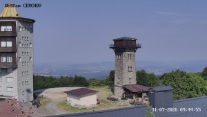 Čerchov - Rozhledna, Panorama - 31.7.2026 v 09:45