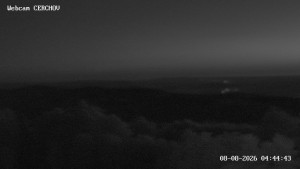 Čerchov - Wieża widokowa, Panorama - 8.8.2026 v 04:45 Čerchov - Wieża widokowa, Panorama - 8.8.2026 v 04:45