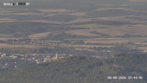 Čerchov - Wieża widokowa, Panorama - 8.8.2026 v 19:45 Čerchov - Wieża widokowa, Panorama - 8.8.2026 v 19:45